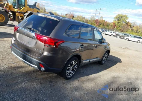 2018 Mitsubishi Outlander Se from USA, damaged, VIN JA4AZ3A36JZ053376